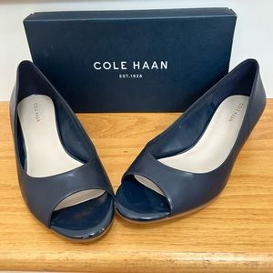 Cole Haan open toe Nike air shoes